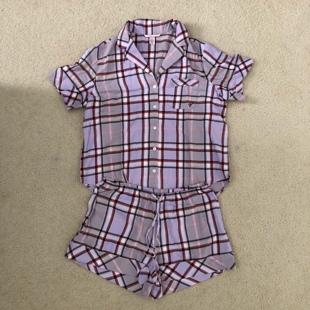 VS plaid pjs